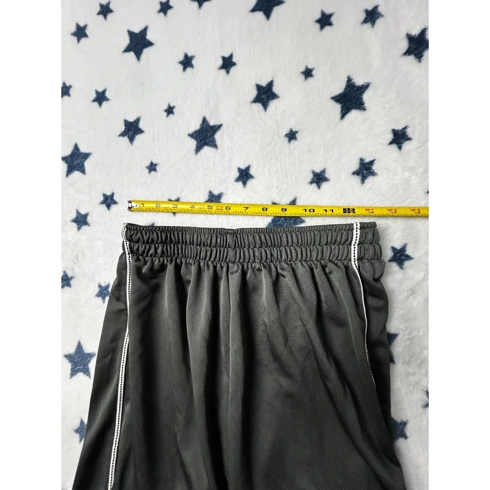 Jordan Shorts Mens Large Gray Athletic Basketball Mesh Training Gym Dri-FIT